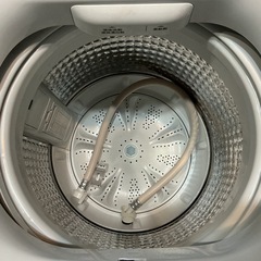 1〜2人暮らし用👫💕 高年式❗️　5,5㎏ Haier 2023年製 JW-U55B 黒・白 洗濯機の画像