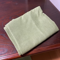 若草色カーテン2枚1セットの画像