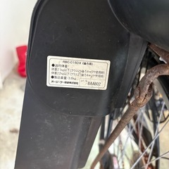 【自転車】チャイルドシートの画像