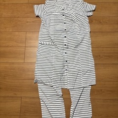 マタニティ•産後授乳パジャマ　Mサイズの画像