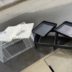 小動物、うさぎ、ハリネズミ、チンチラ ゲージ、他引退セットの画像