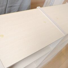 ニトリ　連結できるNカラボ レギュラー 3段×2個セット　カラーボックス 可動棚　の画像