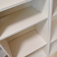 ニトリ　連結できるNカラボ レギュラー 3段×2個セット　カラーボックス 可動棚　の画像