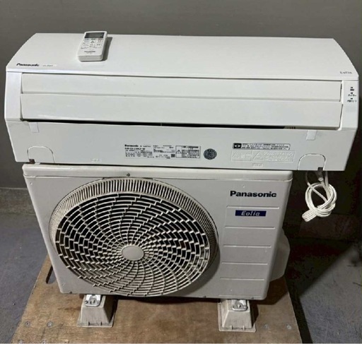 (本体＋工事）PANASONIC CS-227CF-W 2017年製（6畳用）