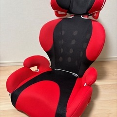 ヘッドレスト付き車用ジュニアシート&座面のみのジュニアシートの画像