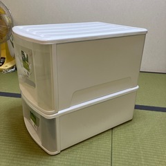 【8/25まで！】衣装ケース2個セットの画像