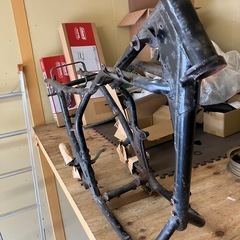 スズキ　ザリ250 フレーム　通称トラザリの画像