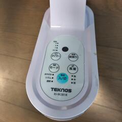 壁掛け扇風機リモコン付きの画像