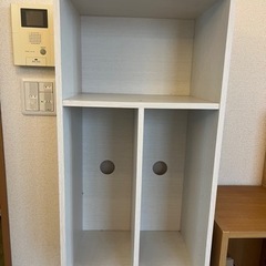 カラーボックス　3つセット(1つはテレビ台にもなります)の画像