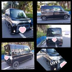 平成25年式💓でたでたでたッたたたっタントカスタムRSさんのターボちゃん★BLACK★車検ありあり🐜の画像