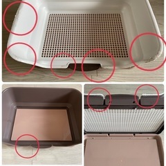 リッチェル お掃除簡単ステップ壁付トイレ ダークブラウン レギュラーの画像