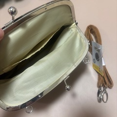 スヌーピー　がま口バックの画像