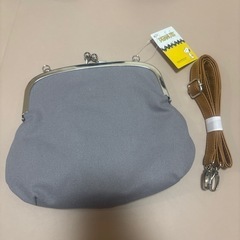 スヌーピー　がま口バックの画像