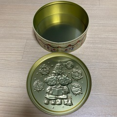 ダッフィー クリスマスクッキー缶の画像