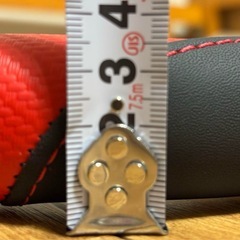 車用　ハンドルカバー　レッド　　　の画像