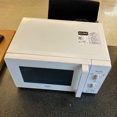 H2508-143 Haier 電子レンジ JM-17J-60 2022年製 動作確認済み キズ汚れ有りの画像