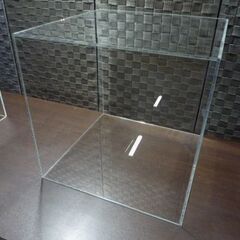 ⑦ 透明 アクリルボックス 5面 40cm角 クリア フィギュアケース 陳列ケース ディスプレイ 店舗用品 コレクションケース 札幌市 新道東店の画像