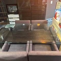 ⭐︎8月16日まで引取限定で差し上げます⭐︎クラスティーナ ダイニングテーブル　当時58万で購入の画像