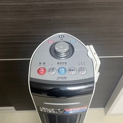 コイズミ KOIZUMI タワー型扇風機(ヒーター付き）の画像