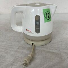 ティファール 電気ケトル BF805 0.8L 1250W 白色 動作確認済 電気湯沸器 T-fal APRECIA キッチン家電 湯沸かし 12 Y2080の画像