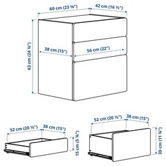 IKEA 収納棚の画像