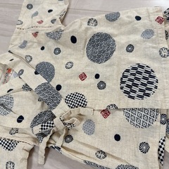 美品 男の子 甚平90の画像