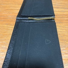 《早いもの勝ち》　　　レザーマネークリップ（コインケース有り） の画像