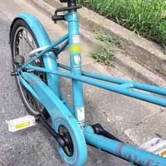 オートライト付き20インチ自転車の画像