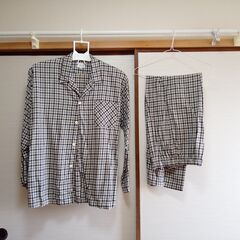 【古着・洗濯済】メンズパジャマ2着セット Lサイズ まだ着用可能ですの画像