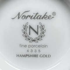 ☆ドリーム荒牧店☆ジモティー割引有☆ Noritake/ハンプシャーゴールド/カップ&ソーサーの画像