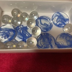 かわいいガラスの置物 　鴨の親子？の画像