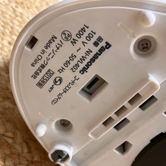 パナソニック　コードレス　スチームアイロン CaRuRu  NI-WL402 の画像