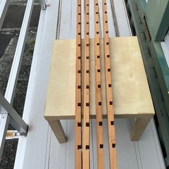 木製ラック支柱　4本の画像