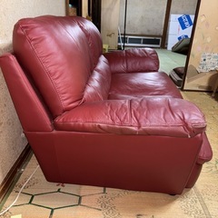 2人掛けソファ　の画像