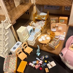 シルバニアファミリー　家　アイスクリーム屋さん　ツリーハウスの画像