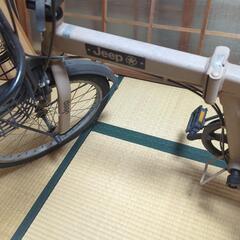 ジープ折りたたみ自転車の画像