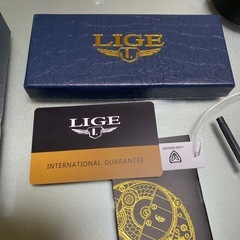 新品未使用　LIGE腕時計　電池交換必要の画像