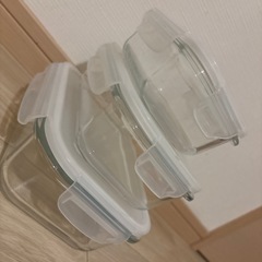 【ニトリ】耐熱ガラス保存容器　の画像