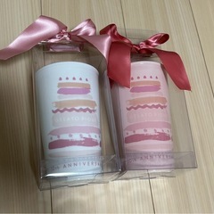 【希少】gelato pique 10th記念タンブラー　ホワイト　2色セットの画像