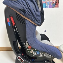 ディズニー ミッキーマウス チャイルドシート デニムの画像