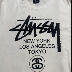 ほぼ未使用　STUSSY レア　worldツアー　Tシャツの画像
