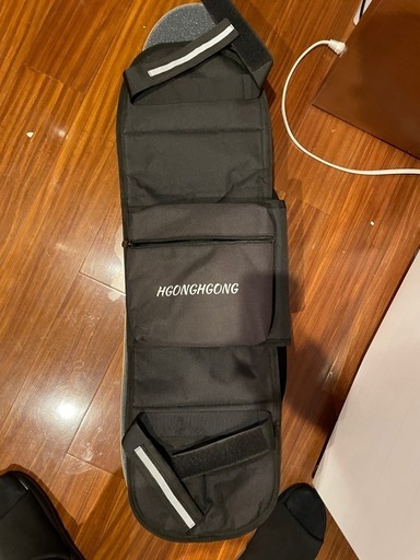 グレー スケートボードデッキ 6穴