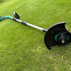 【電動草刈り機】HiKOKI(ハイコーキ) 18V 充電式 草刈機 刈込径230mm 蓄電池・充電器付 CG18DGA(BG)の画像