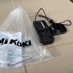 【電動草刈り機】HiKOKI(ハイコーキ) 18V 充電式 草刈機 刈込径230mm 蓄電池・充電器付 CG18DGA(BG)の画像