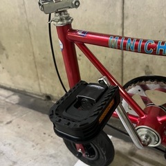 自転車 ミニチャリ 小径車 折りたたみ自転車の画像