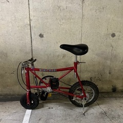 自転車 ミニチャリ 小径車 折りたたみ自転車の画像