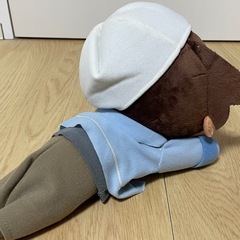 寝そべり服部平次ぬいぐるみの画像