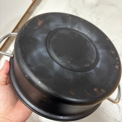 天ぷら鍋の画像