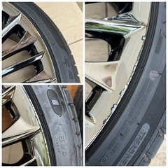 トヨタ専用設計 WALD ヴァルド 21インチ ホイール タイヤセット4本の画像