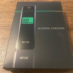 【新品】タニタ　アルコールチェッカーの画像